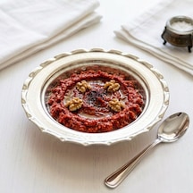 Shark Anatolia Premium Kalın Bakır Derin Meze, Kahvaltı Ve Çerez Sunum Tabağı 15 Cm Beyaz, Çirtik Kenarlı Osmanlı Stil Şef Sunum Serisi Renkli