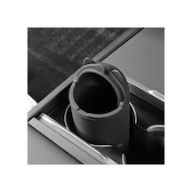 Red Lion Parts Tesla Model Y Juniper Uyumlu Orta Konsol Bardaklık İçi Silikon Mini Çöp Kutusu Düzenleyici