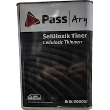 PASS ARY SELÜLOZİK TİNER BRÜT:2000 GR