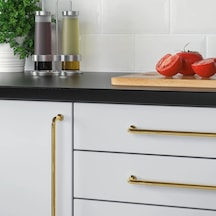 Ikea Bagganäs 2'li Mobilya Kulpu 335 Mm Altın