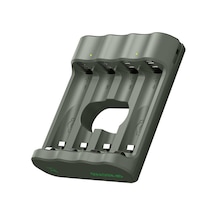 Gp Recyko B441 Usb 4lü Aa - Aaa Pil Şarj Cihazı Gpacsb44103 Gpb441r21-2gtlb1 Pilsiz