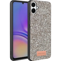 Onegif Samsung Galaxy A07 4g Bright Simli Kapak - Gümüş