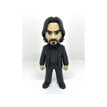 John Wick Figür 20cm-3d Baskı-kolleksiyonluk Biblo
