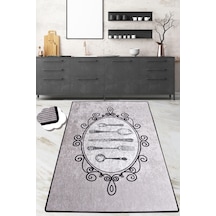 Groin Djt 140X190 Cm Mutfak Halısı Yıkanabilir Kaymaz