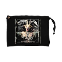 Belphegor Blood Magick Necromance Astarlı Cüzdan / El Çantası Siyah