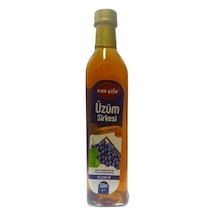 Can Şifa Doğal Fermantasyon Katkısız Üzüm Sirkesi Cam 500 ML