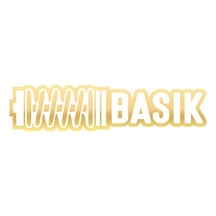 Basık Araba Sticker 17x17 Cm Gold