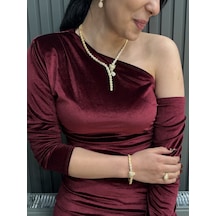 Panter Set 22 Ayar Altın Kaplama