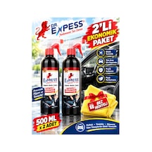 Premium Detaylı Temizleyici Döşeme Temizleyici Güçlü Leke Çıkarıcı Araba Temizleyici 500 Ml Etkili Bez Hediyeli