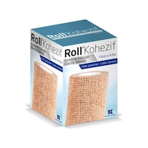 Roll Kohezif Kendinden Yapışkanlı Bandaj 7.6 CM x 4.5 M