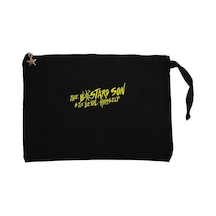 The Bastard Son Siyah Clutch Astarlı Cüzdan / El Çantası Siyah