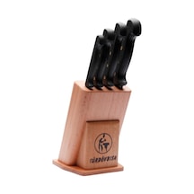 Sürdövbisa F61050 Plastik 4 Lü Pimli Sap Mutfak Seti Çok Renkli