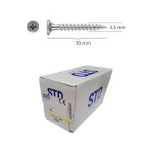 3,5 X 30 Sunta Vidası 1000 Adet 3,5 x 30