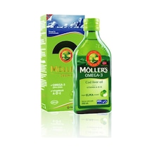 Möller's Omega-3 Balık Yağı Şurubu Doğal Elma Aromalı 250 ML
