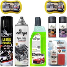 Süt Silikon Lastik Parlatıcı Motor Klima Temizleyic Sünger Ebrayn