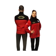 Cousto Cankurtaran Polar Ceket / L Beden Kırmızı Siyah