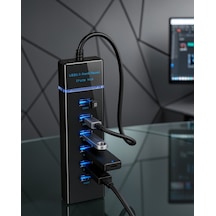 7 Port Usb 3.0 Hub 5gbps Veri Aktarım