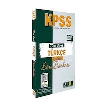 KPSS Türkçe Dev Seri Soru Bankası Çözümlü- Tasarı Akademi