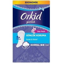 Orkid Günlük Ped Normal 40 Adet Ekonomik Paket