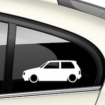 Fiat Uno Basık Araç Sticker Takımı