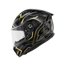 Givi 50.8 Kapalı Motosiklet Kaskı Bronz - Sarı - Siyah