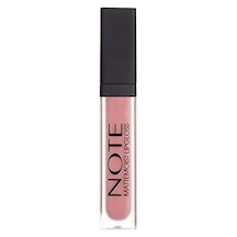 Cosmetics Mattemoist Lipgloss 411 Yarı Mat Bitişli Likit Ruj - Nude Abanoz