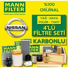 Nissan Juke 1.5 Dcı Mann-Filter Filtre Bakım Seti 2011-2013 (495301266)
