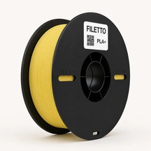 Filetto Matte Pla+ Filament - Sarı - 1.75mm - 1 Kg