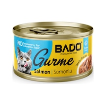Bado Gurme Yaş Yetişkin Kedi Maması Somonlu 85 Gr