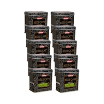 Rize Çayı Hediyelik Teneke Kutu 200 Gr. Onlu Paket