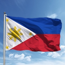 Filipinler Bayrağı 70 105 Tek Ebat