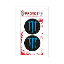 Monster Tasarım Damla Logo Sticker Diğer