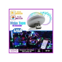 Usb Mini Led 4w Rpg Özellikli - Led Işık Çok Renkli