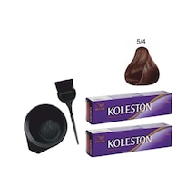 Koleston Saç Boyası 5/4 Açık Kestane 50Ml X 2 Adet+Boyama Seti