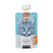 Taze Tavuklu Ve Havuçlu Kedi Et Ezmesi, 90 Gram