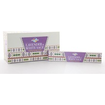 Hem Sacred Elements Lavender White Sage Masala Aromalı Çubuk Tütsü Renkli