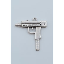 Uzi Gümüş Kaplama Kolye Ucu Kod 1477 Gümüş