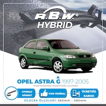 Rbw Hybrid Opel Astra G 1997 - 2005 Ön Silecek Takımı - Hibrit