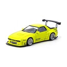 Eco Lounge 1/64 Pandem Mazda Rx-7 Fc3s Yellow
