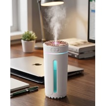 Mini Araç Nemlendirici 5 Esans  Usb Işıklı Koku Difüzörü