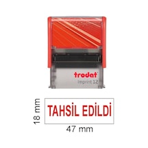 Trodat İmprint 12 - Tahsil Edildi Kaşesi