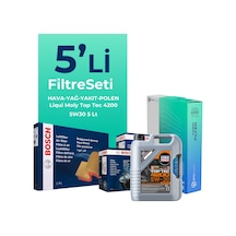 Audi A4 40 Dizel Filtre Bakım Seti Liqui Moly Motor Yağlı 2015-2021 5 Li 8200BKMFLSHNGFL11810