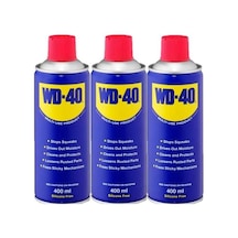 3 Adet Pas Sökücü Sprey Wd-40 400 ML