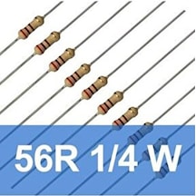 56R - 56 Ohm 1/4W Karbon Direnç - 10 Adet