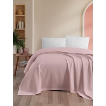 Mulberry Meri Klimalı Pike Çift Kişilik %100 Pamuk 220 x 240 Pembe