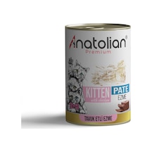 Anatolian Premium Tavuklu Ezme Yavru Kedi Konservesi 400 G