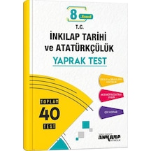 Ankara Yayınları 8. Sınıf Lgs T.C Inkılap Tarihi Yaprak Test