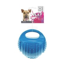 Kauçuk Top Köpek Oyuncağı Mavi Small 7,7 Cm
