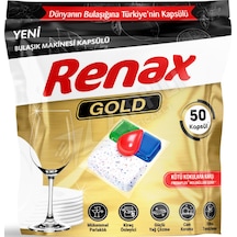 3 Adet Renax Gold Bulaşık Makinesi Kapsülü 50'li
