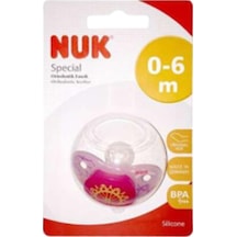 Nuk Special Ortodontik Silikon Emzik No:2 Çok Renkli